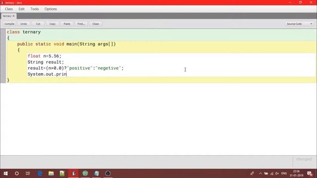 Ternary Operator - Core Java || With BlueJ смотреть онлайн
