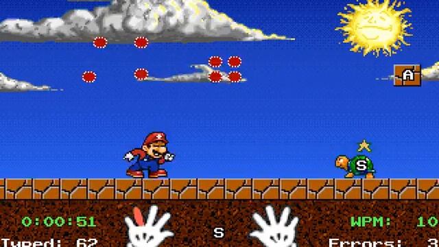 RETRO GAMEPLAY: Mario Teaches Typing - Lesson 1 смотреть онлайн