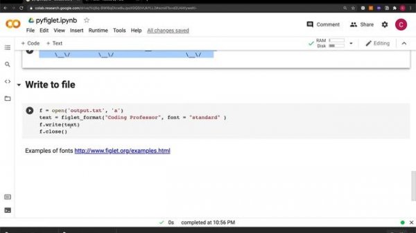 How to create ASCII art text in Python