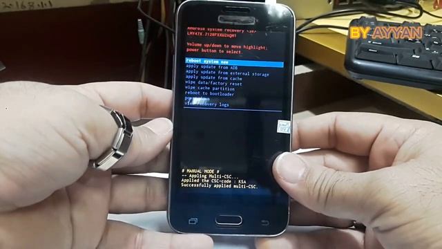 Samsung Galaxy J1-6 Hard Reset Easy Method