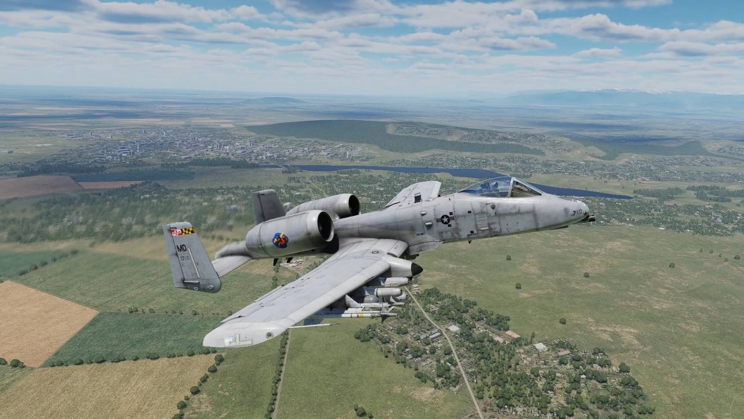 DCS | A-10CII Тест запись смотреть онлайн