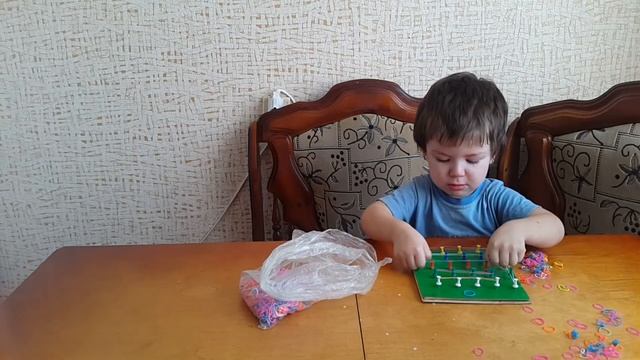 Играем в настольную игру геометрический планшет. Игра от 4 лет.