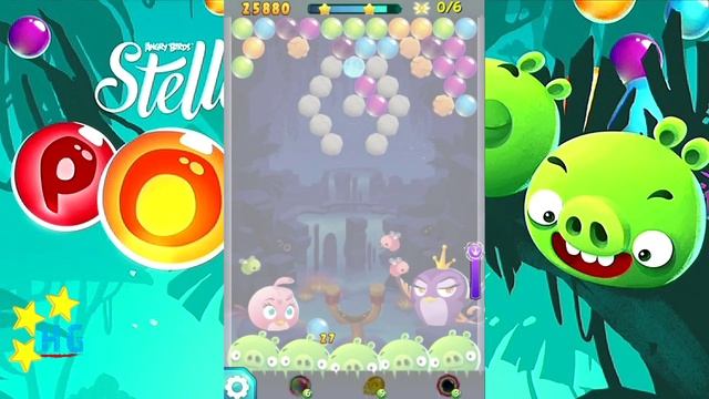 Angry Birds POP Bubble Shooter (Stella POP) - Level 25 смотреть онлайн