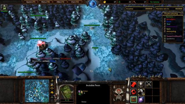 WarCraft 3 Farmer vs Hunter #440 смотреть онлайн