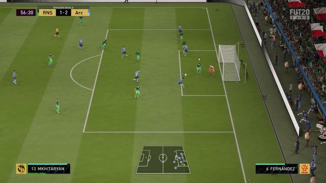 FIFA 2020 Ultimate Team ПАС ПЯТКОЙ И ГОЛ! 1440p 60fps