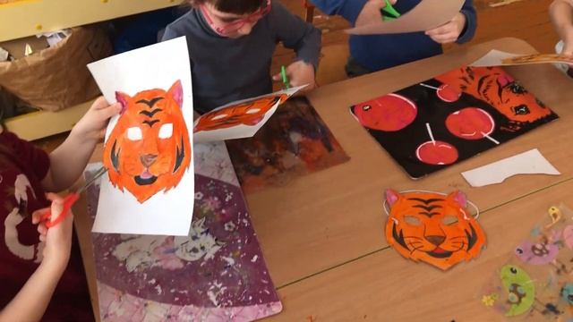 Изготовление маски Тигр смотреть онлайн