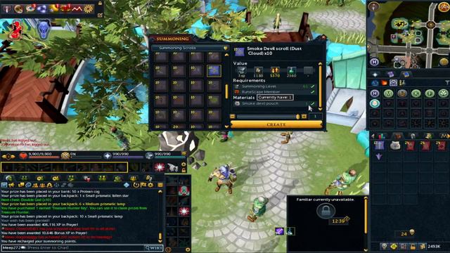 Summoning Can Make Bank? Transforming Pouches Into Scrolls Is Huge Profit In Runescape 3 смотреть онлайн