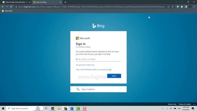 Bing Account Login Guide 2023 | Microsoft Bing Sign In | Bing.com смотреть онлайн
