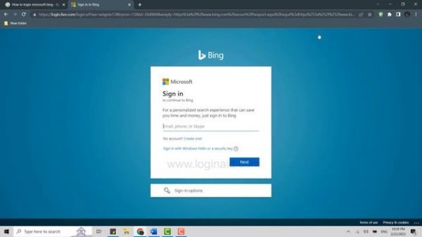 Bing Account Login Guide 2023 | Microsoft Bing Sign In | Bing.com
