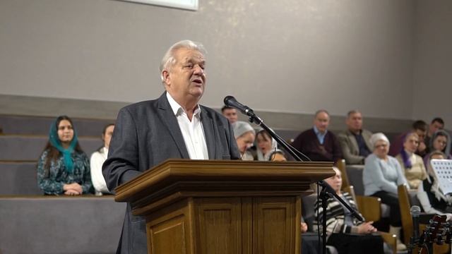 Действие Духа Святого. Петр Новорок, епископ, старейшина ОЦ ХВЕ. смотреть онлайн