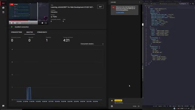 Learning JAVASCRIPT for Web Development STUDY WITH ME Live Session Coding Course смотреть онлайн