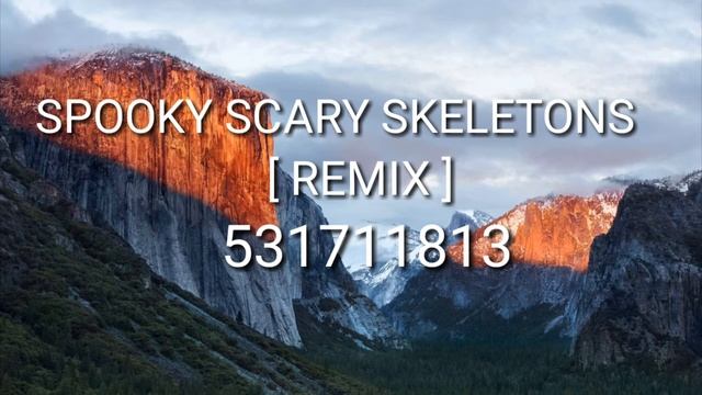 ID SONG ROBLOX - SPOOKY SCARY SKELETONS [ REMIX ] смотреть онлайн