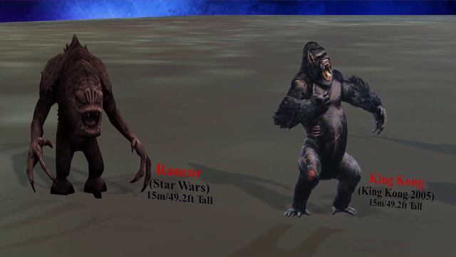 Monsters Size Comparison | 3D Animation Comparison
