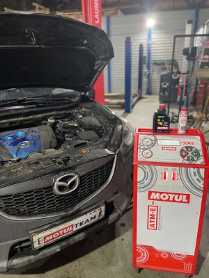 Замена масла в АКПП Mazda Cx-5 FW6a-el