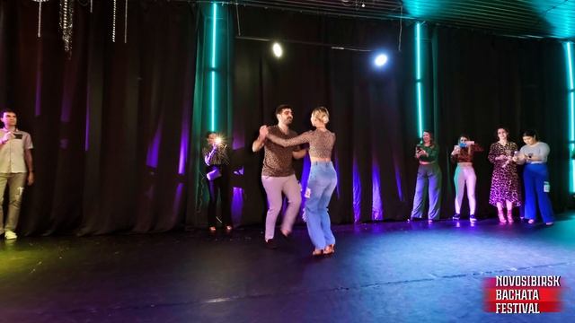 Novosibirsk Bachata Cup - J&J Pro Aleksey & Ekaterina - Novosibirsk Bachata Festival 2022 смотреть онлайн