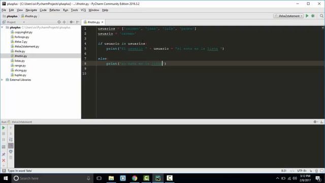 Curso Python: Entender Condicion IF, ELSE, NOT, IN - 22 смотреть онлайн