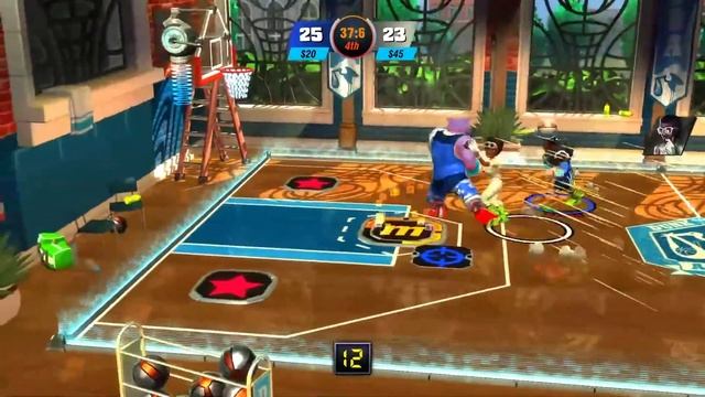 Crazy Basketball Fun! - Dunk Lords Game Review - Electric Playground смотреть онлайн