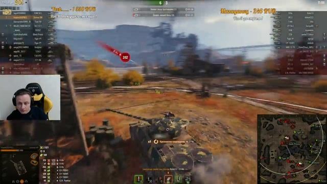 Третья отметка на WZ-132-1 и Somua SM [Запись стрима] - 22.03.18 смотреть онлайн