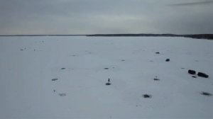 Добыча мотыля. Озеро Силач, Челябинской обл.