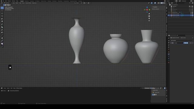 ч. 10 «Вазы и сосуды в Blender3D» смотреть онлайн