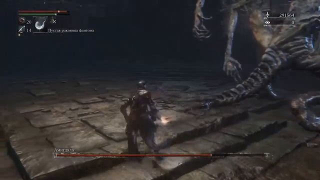 Bloodborne [PS4] - Битва с Амигдалой в Чашах - Fight with Amigdala in Chalice смотреть онлайн
