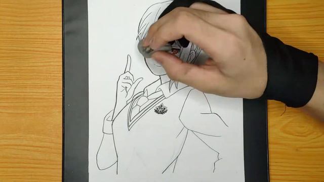【Alice Nakiri】Food Wars! ┃ Time-lapse drawing ┃ Pencil art смотреть онлайн