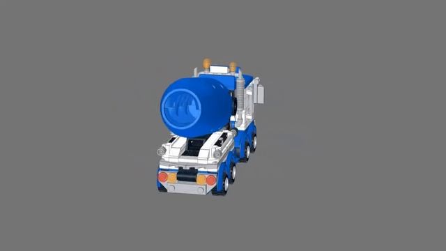Moc Lego Truck - Remake Cement Mixer 6682 смотреть онлайн