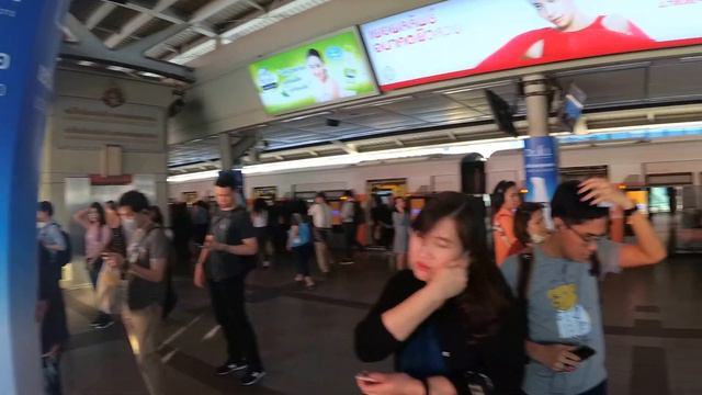 Таиланд (#5/5) - Бангкок - 2019, Столица, речной транспорт, небоскребы смотреть онлайн