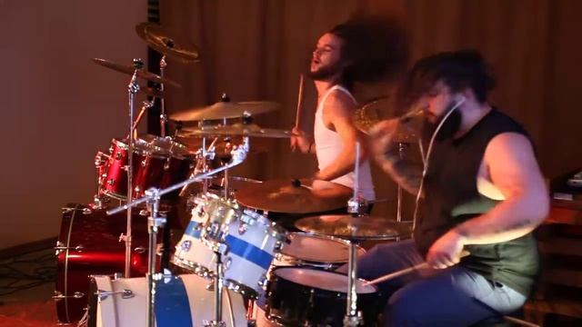 Ломакин Александр и Рожков Кирилл Rave The Reqviem Double Drum cover смотреть онлайн