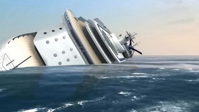Cruise ship sinks after collision, Tanker stays like Poseidon | Ship Simulator Extremes смотреть онлайн
