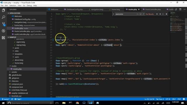 Web development tutorial - recruitment platform - recruitment platform - 5 - setting the home page смотреть онлайн