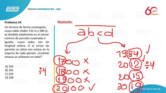 San Marcos REPASO INTENSIVO 2021 | Semana 04 Martes