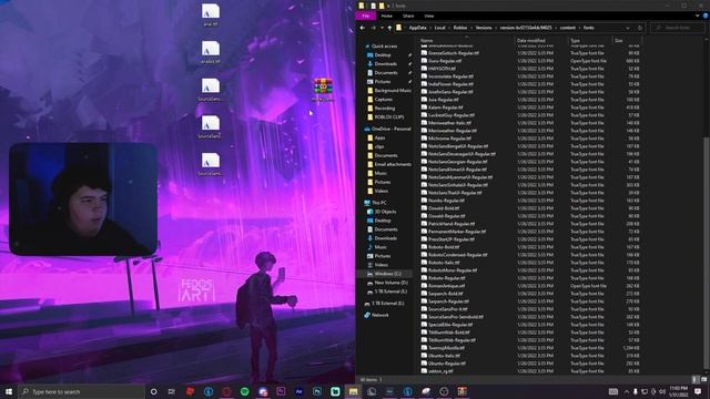 How to use *CUSTOM FONTS* on Bad Business... (Roblox) смотреть онлайн