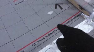 Монтаж ветровлагозащиты на плоской кровле каркасного дома!