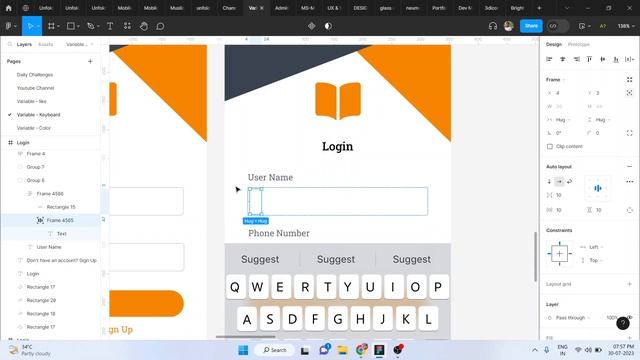 How to create an Input field in Figma with Variable Concept✨? || Tamil #uiux #variable #figma #tips смотреть онлайн