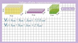 ОБЪЁМ/ КУБ/ ПАРАЛЛЕЛЕПИПЕД|| Математика