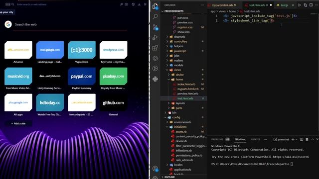 How to link to a CSS file in RUBY ON RAILS смотреть онлайн