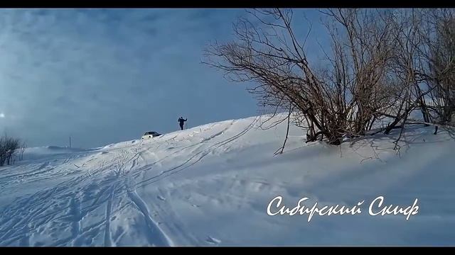 Прогулка на лыжах село Цветники Здвинского района смотреть онлайн