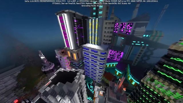 Minecraft RTX (Windows 10) gameplay RTX 2060 SUPER RYZEN 3 2200g смотреть онлайн