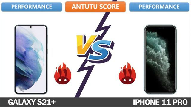 Samsung Galaxy S21 Plus Vs iPhone 11 Pro смотреть онлайн
