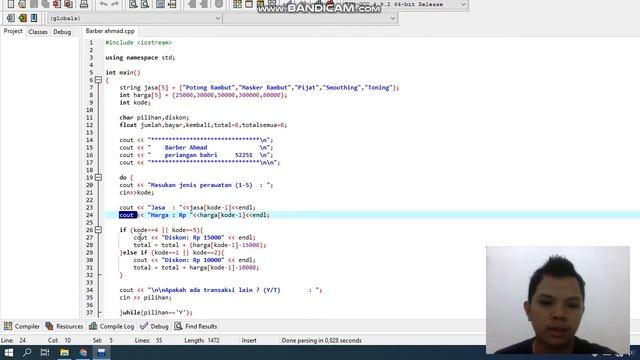 PROGRAM BARBERSHOP C++ M KARNADI ANAS смотреть онлайн