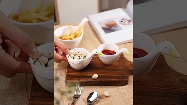 Керамическая чаша в форме гуся смотреть онлайн