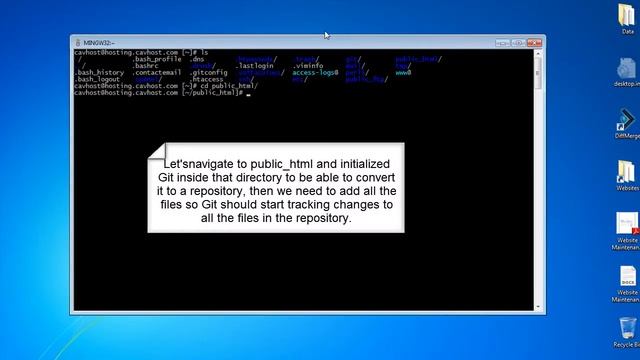 Convert website into a Git Repository(Initial Setup) смотреть онлайн