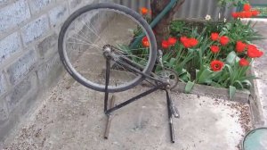 Как изготовить простой велотренажер.