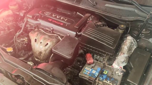 мойка подкапотного пространства Toyota Camry XV40 на самомойке смотреть онлайн