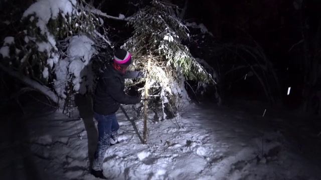 Выжить на даче зимой. Неделя 4. Отмечаем Новый Год 2022. Рублю ёлку. Пою в караоке. Танцую. смотреть онлайн