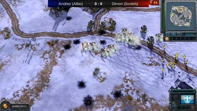 Command And Conquer Red Alert 3 FTW 43 FInals Dimon vs Andrey - 2017 смотреть онлайн