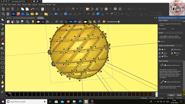 #ARTCAM #3D FLOWER MAKING #MANDALA #3D #CARVING #HOW TO MAKE 3D FLOWER #ROTATE AND COPY #CNC #ROUTE смотреть онлайн