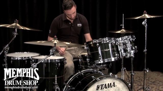 Tama STAR Bubinga Drum Set 22/10/12/14/16/14 - Dark Green Cordia Finish смотреть онлайн