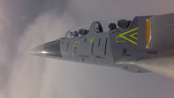 Высший пилотаж на Л-39 / Aerial acrobatics on L-39 jet